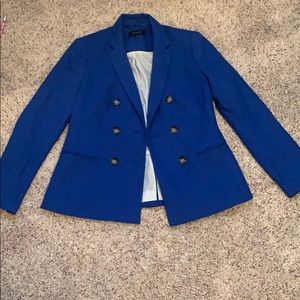 Talbots Blue dress coat
